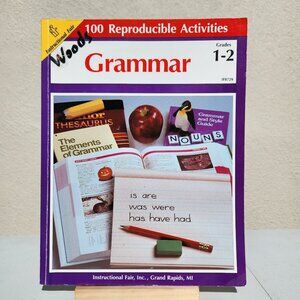 Carson Dellosa Grammar Reproducible Activities Workbook Grade 1-2 Activity Book